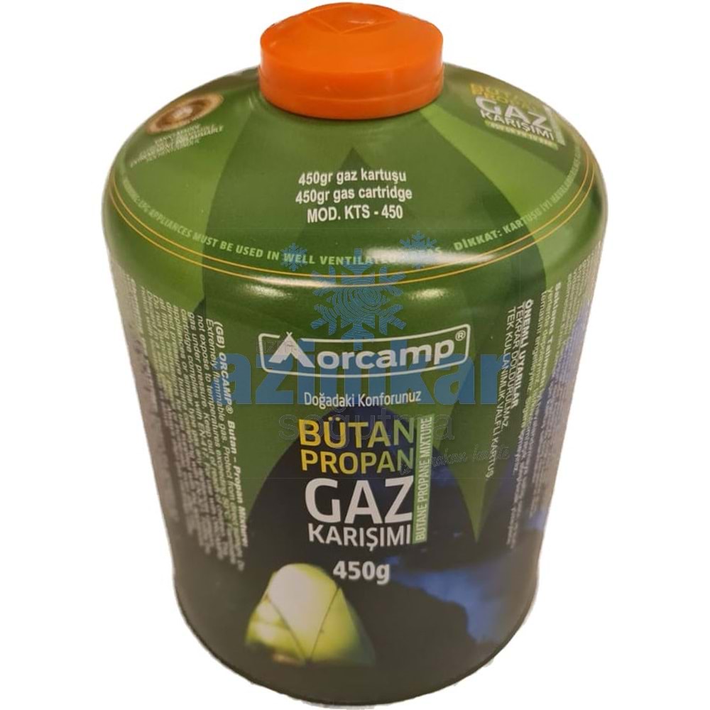 ORCAMP KTS-450 GR. VİDALI KARTUŞ PROPAN GAZ