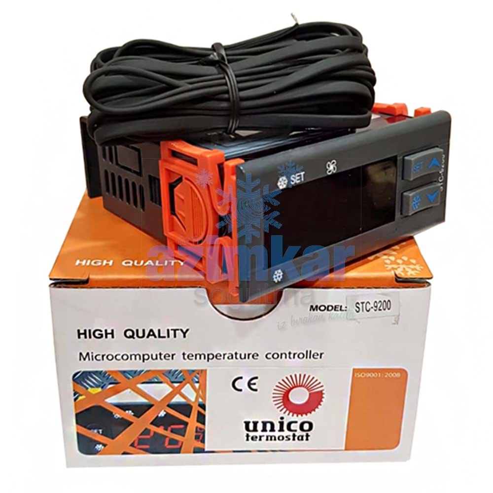 UNİCO STC9200 ÇİFT PROB DİJİTAL TERMOSTAT