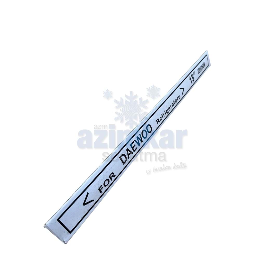 BUZDOLABI CAM TÜP REZİSTANS 15 INC 160W