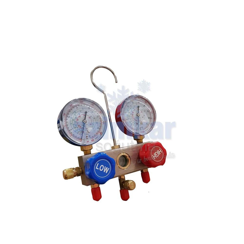 UNİCO HORTUMLU UNİVERSAL MANİFOLD R407-410-134-404-22