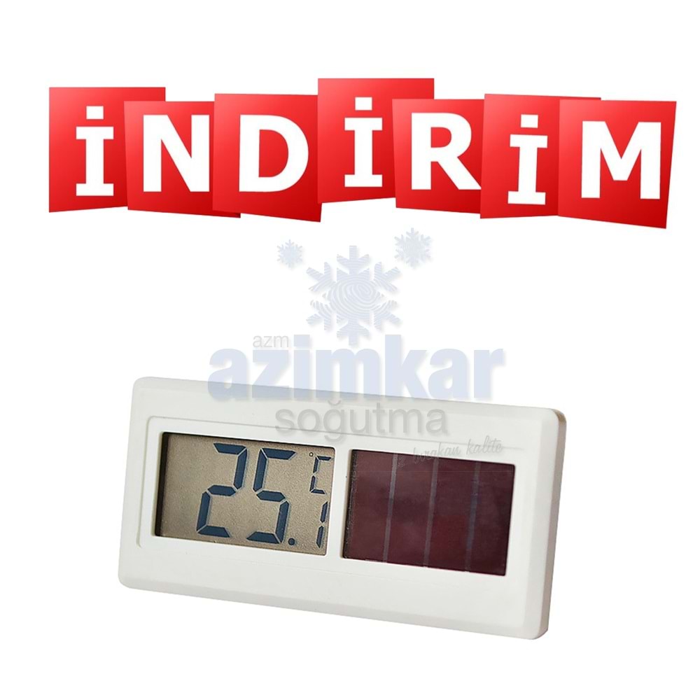 UNİCO DST-50 TERMOMETRE GÜNEŞ+PİL İLE ÇALIŞIR