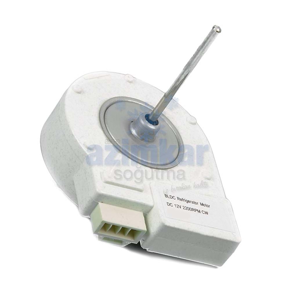 BUZDOLABI FAN MOTOR ZW58/05 KABLOSUZ 12V 2500 RPM
