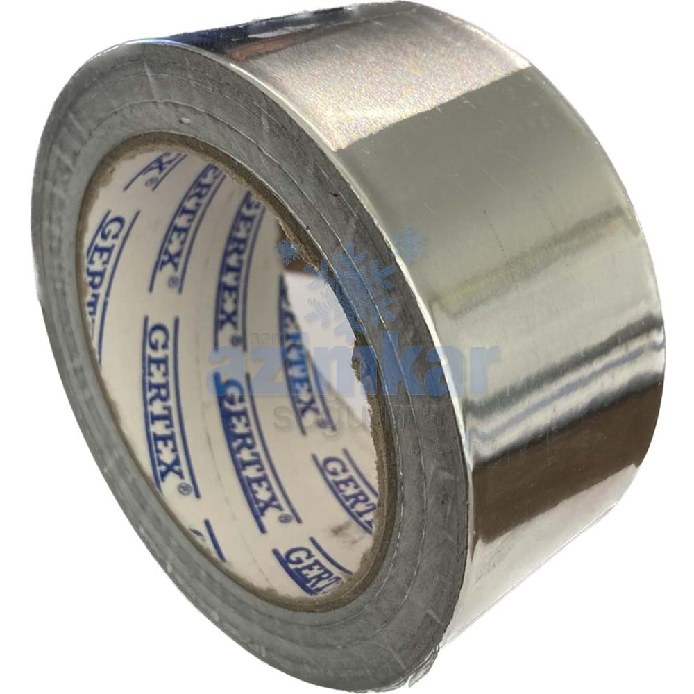 ALÜMİNYUM FOLYO BANT 40MM*20 MT YAPIŞKANLI GERTEX