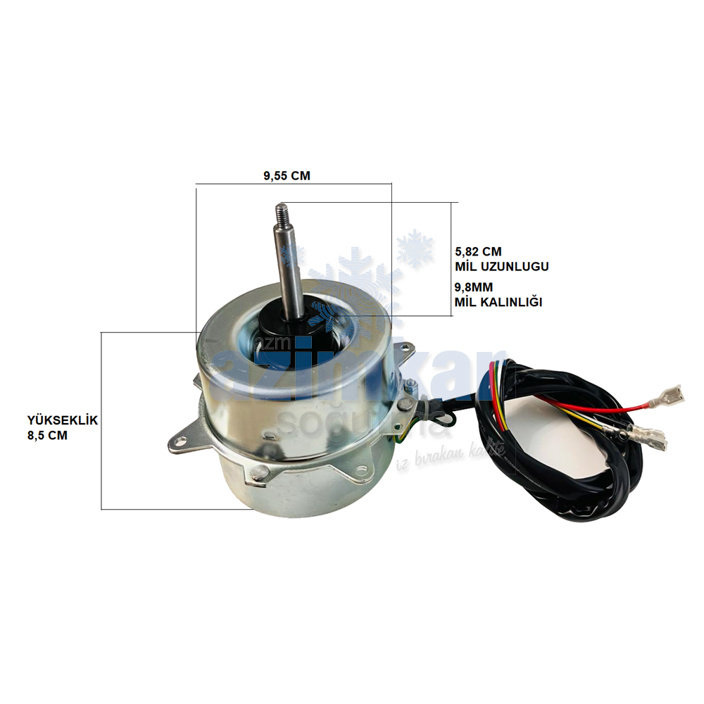 KLİMA DIŞ FAN MOTORU 24.000 BTU