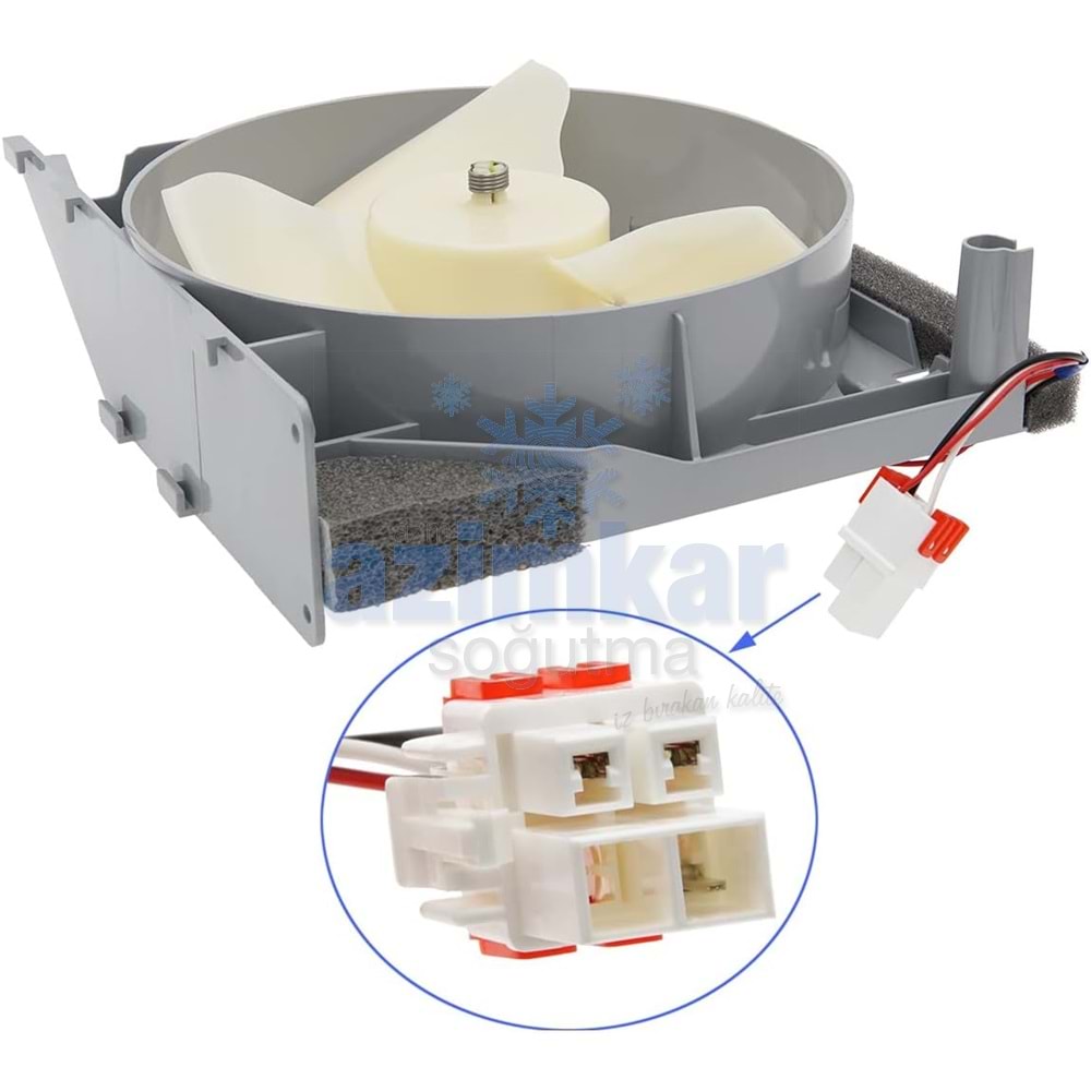 SAMSUNG FAN MOTOR DA97-15765A DC12V YS.