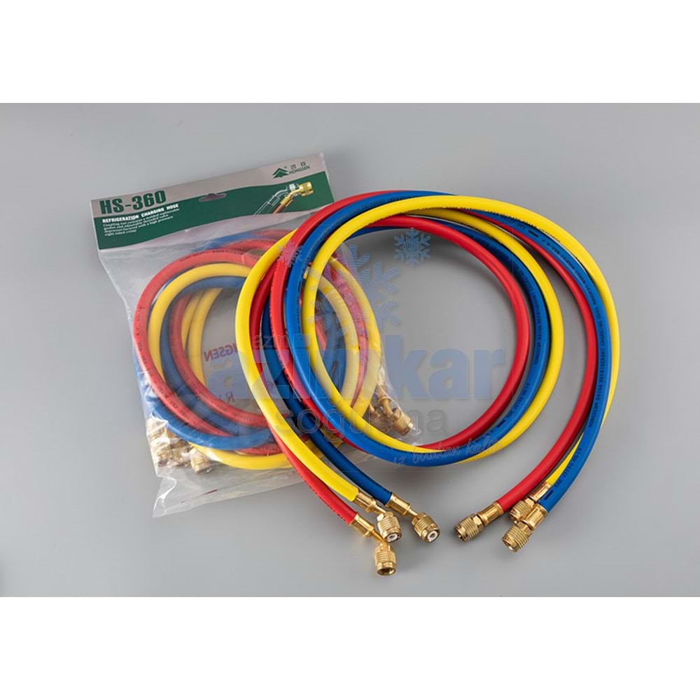 HONGSEN GAZ HORTUMU 3 LÜ SET 180 CM R410A