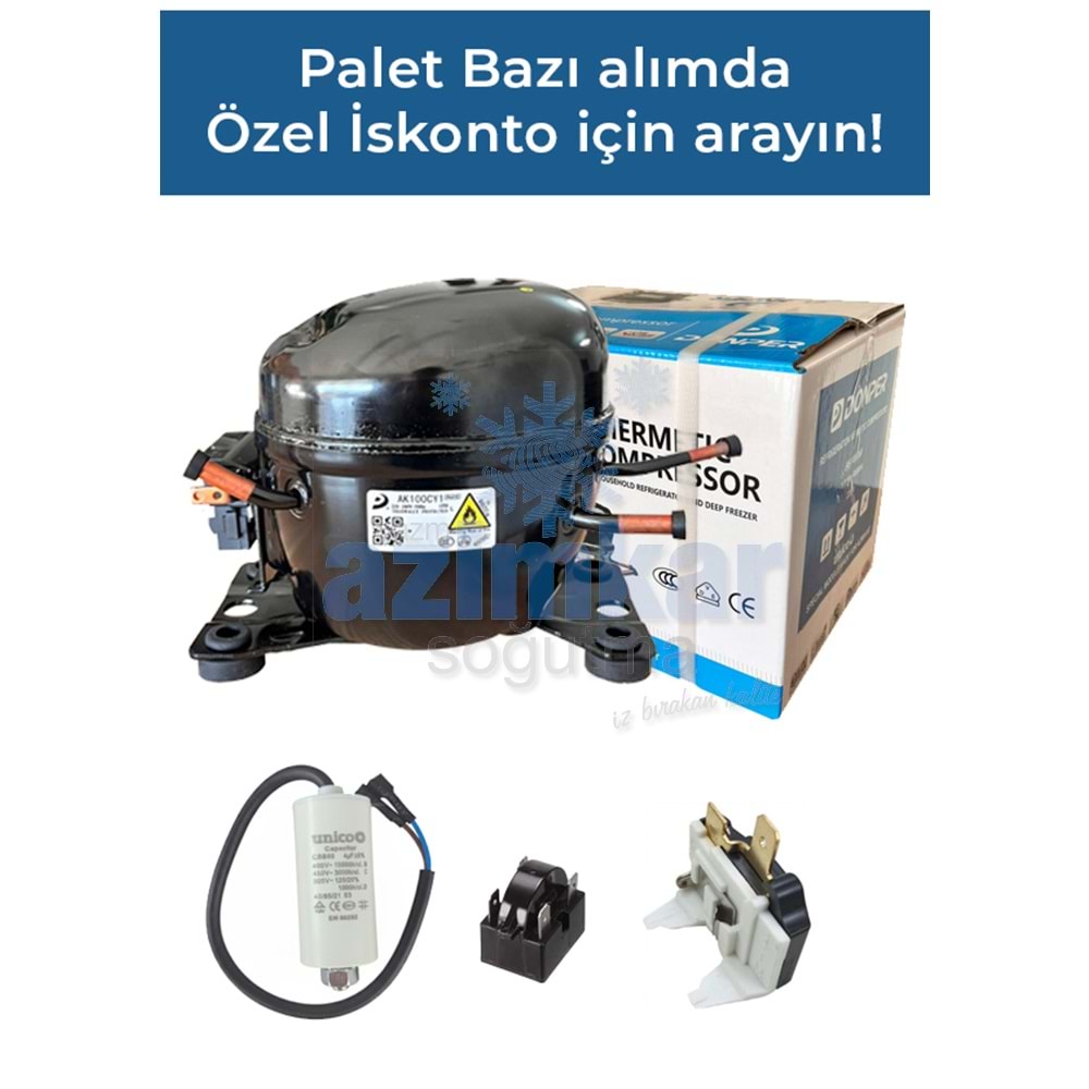 DONPER AK100CY1 1/8 HP R600A KOMPRESÖR