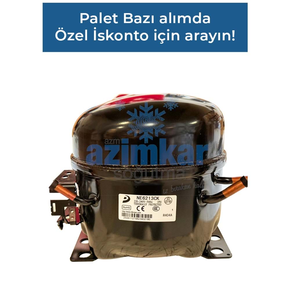 DONPER NE6213CK 1/2HP 1750 WATT R404A KOMPRESÖR