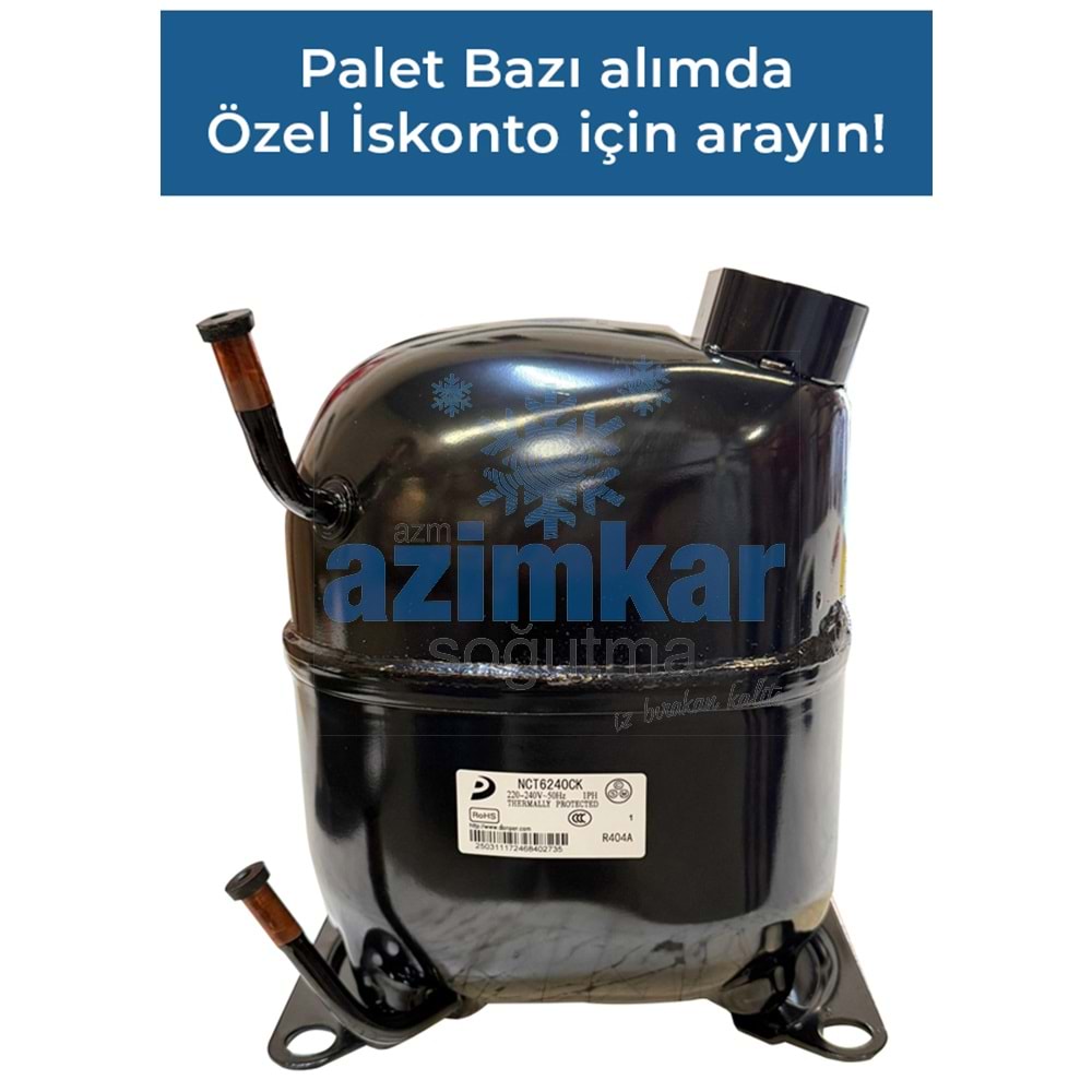 DONPER NCT6240CK 1-1/2HP 4800 WATT R404A KOMPRESÖR