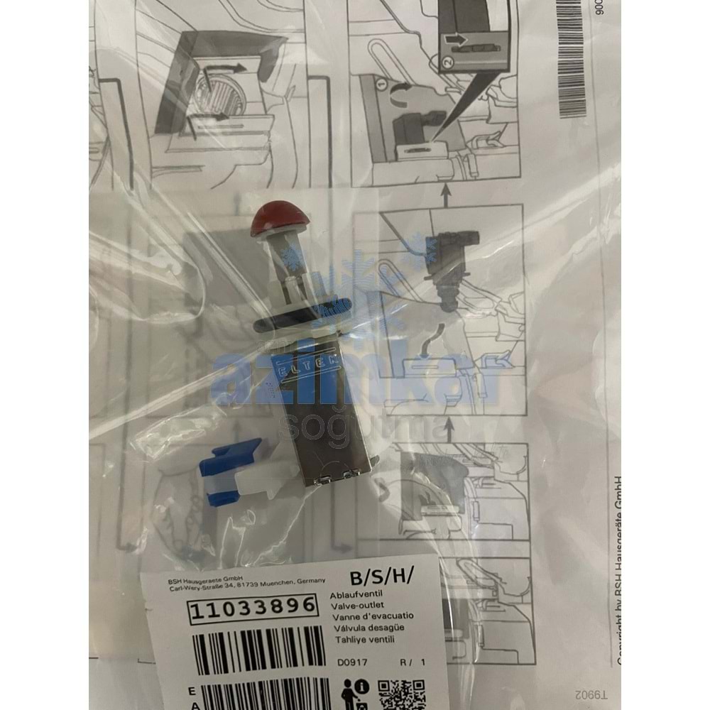 BOSCH BULAŞIK VENTİL 11033896