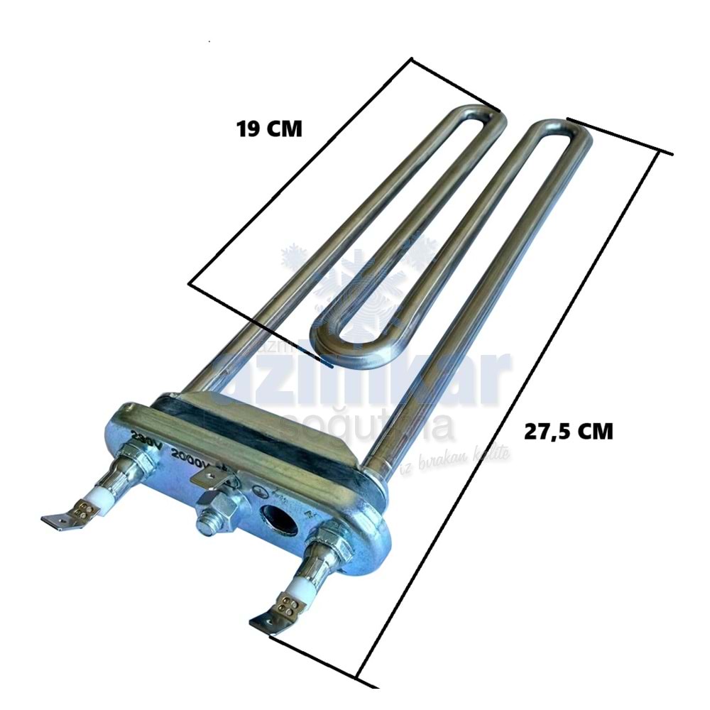 OÇM REZİSTANS BOSCH DELİKLİ 2000W 8001093633 NO:058/T TEK TERMİKLİ