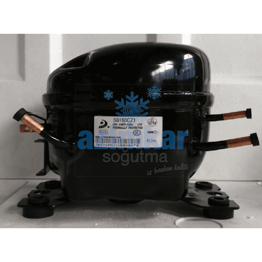 DONPER S6160CZ 1/4 HP 700 WATT R134a KOMPRESÖR