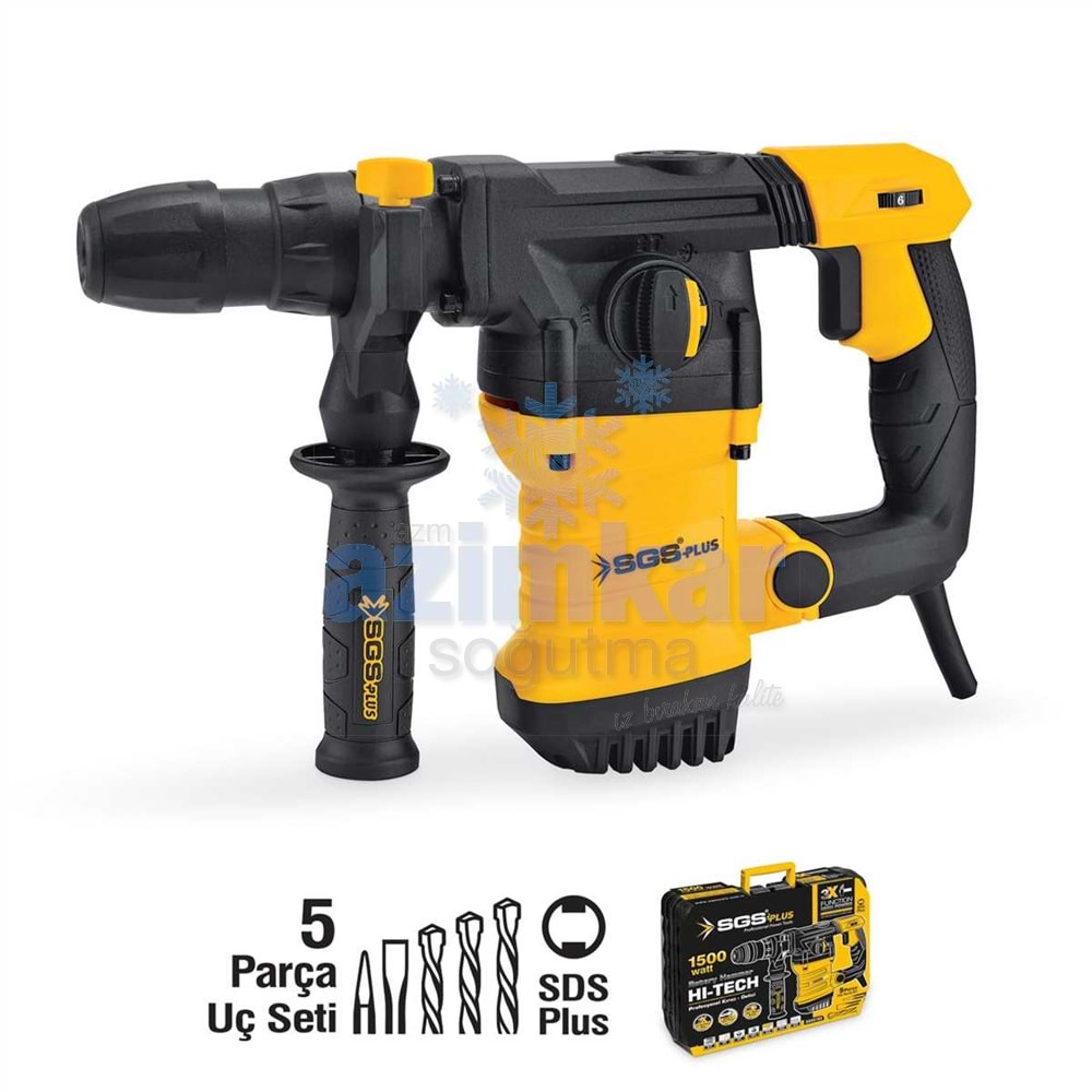 SGS 5183 KIRICI-DELİCİ MATKAP 1500 Watt 5 KG (SDS PLUS)