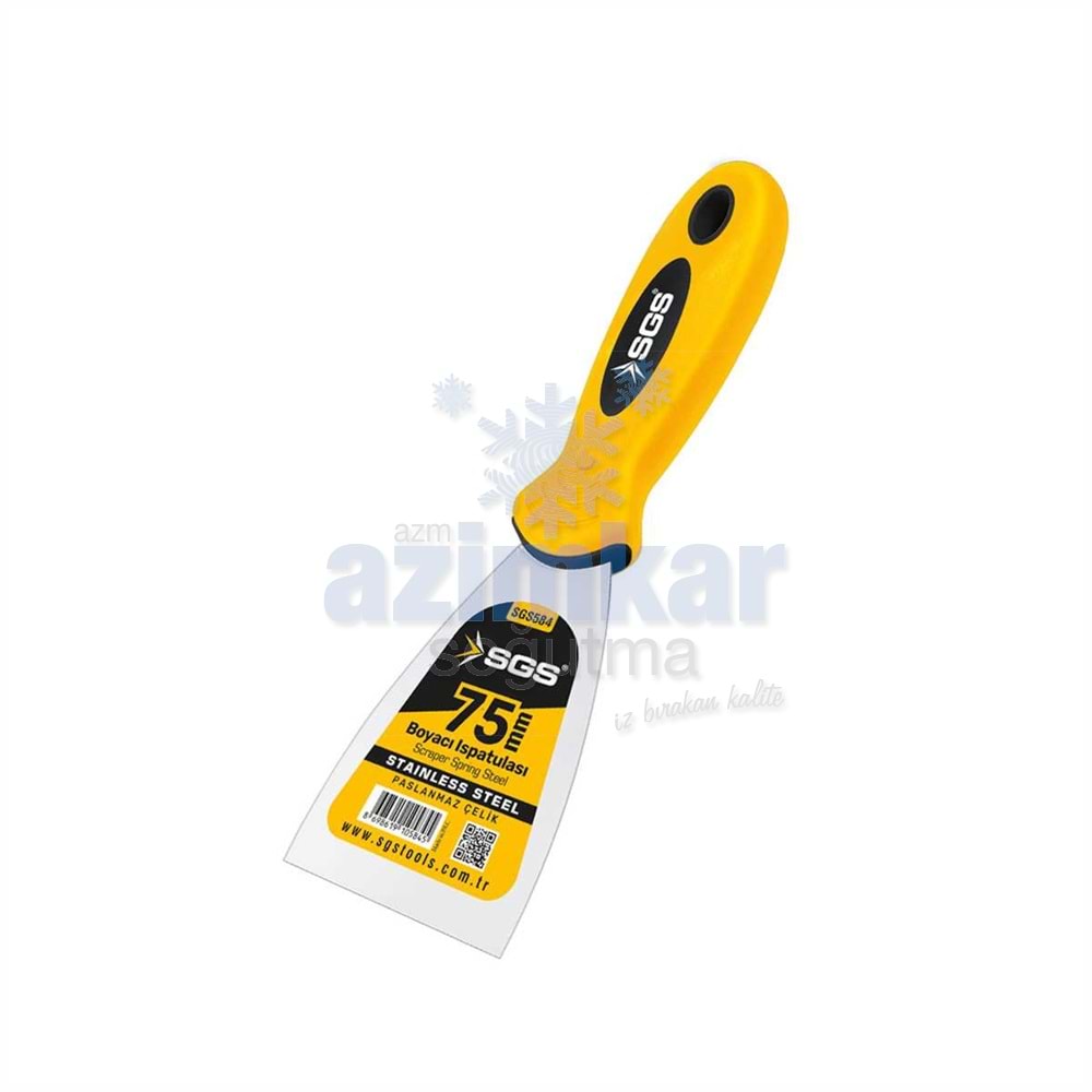 SGS 584 ISPATULA 75 MM PASLANMAZ ÇELİK (SOFT SERİES)