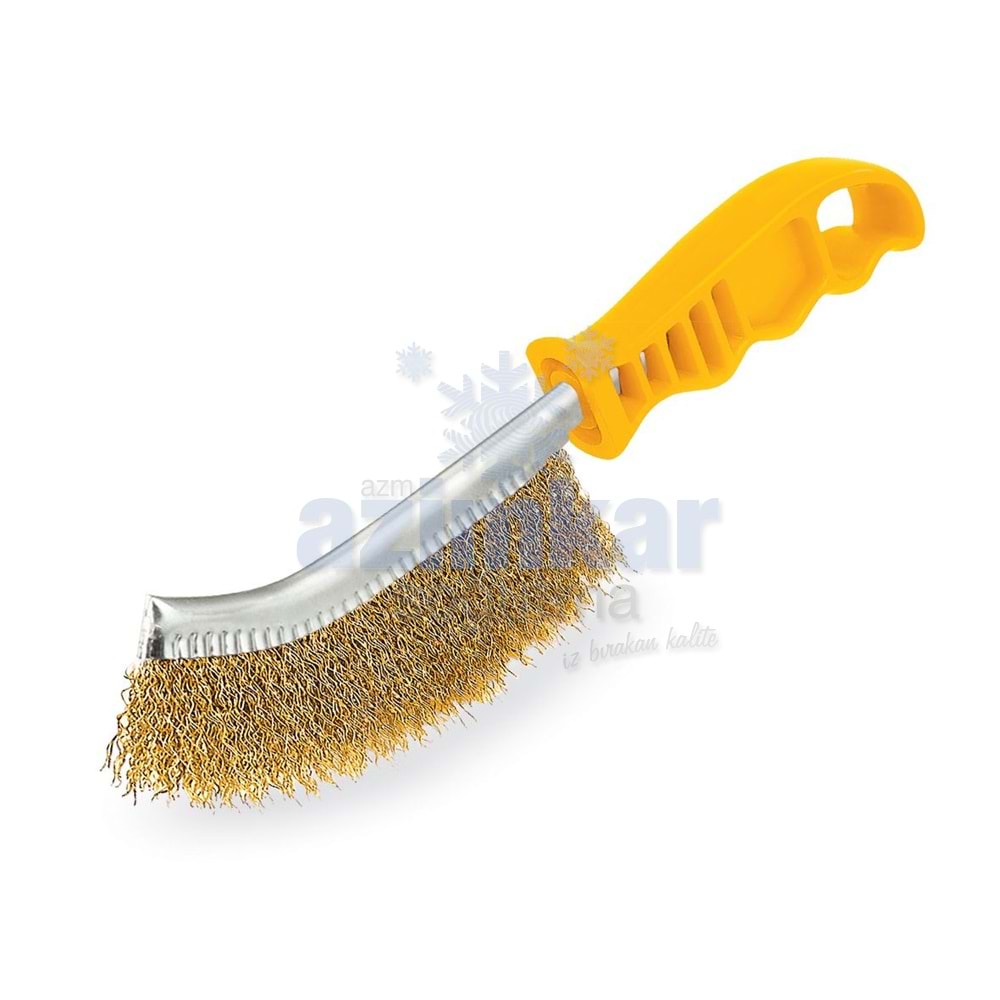 SGS 757 ÇELİK TEL FIRÇA (PLASTİK SAPLI)
