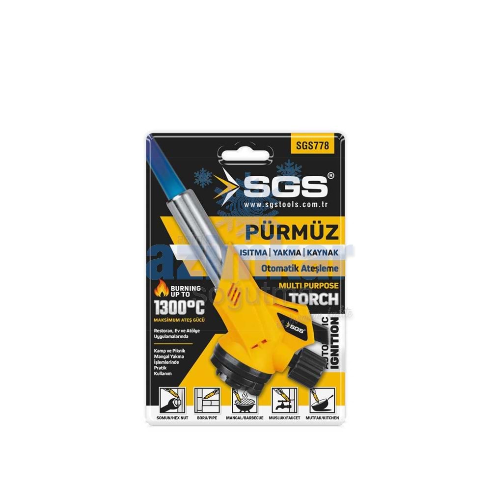 SGS 778 TORCH AÇILI KAMP PÜRMÜZ BAŞLIĞI