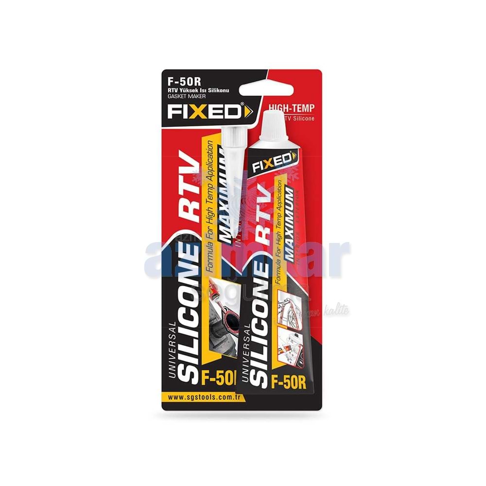 SGS F50R SIVI CONTA RTV YÜKSEK ISI SİLİKONU 50GR.