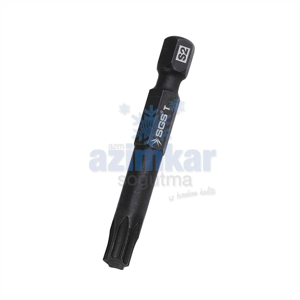 SGS 3839 T15 50MM BİTS TORK UÇLU BLACK-PRO SERİES