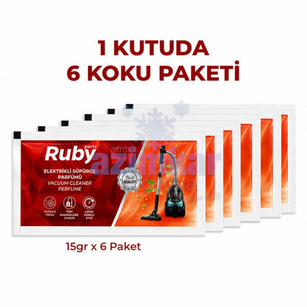 RUBY SÜPÜRGE KOKUSU 6 LI