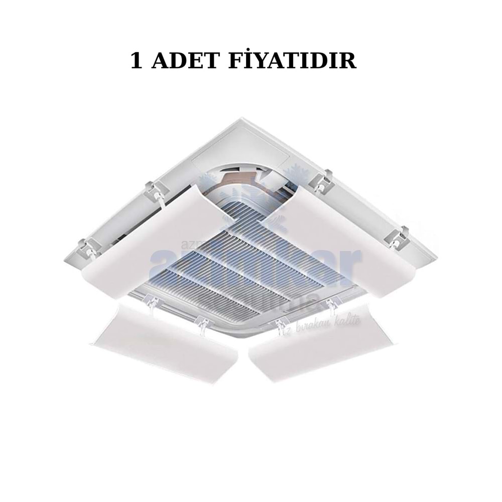 KLİMA RÜZGAR KIRICI HAVA YÖNLENDİRİCİ TAVAN TİPİ 58CM AYARLANABİLİR
