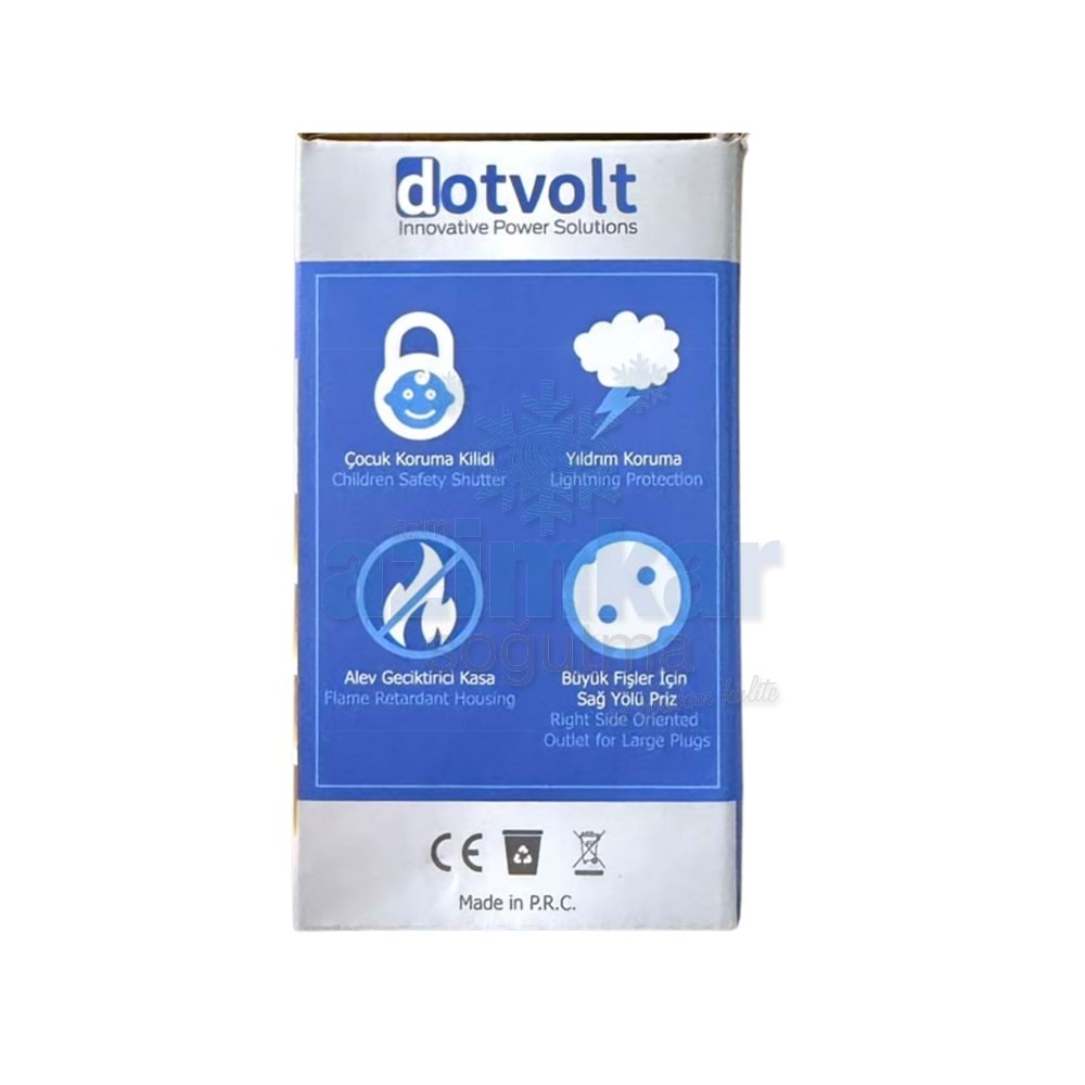 AKIM KORUMA PRİZİ DOTVOLT