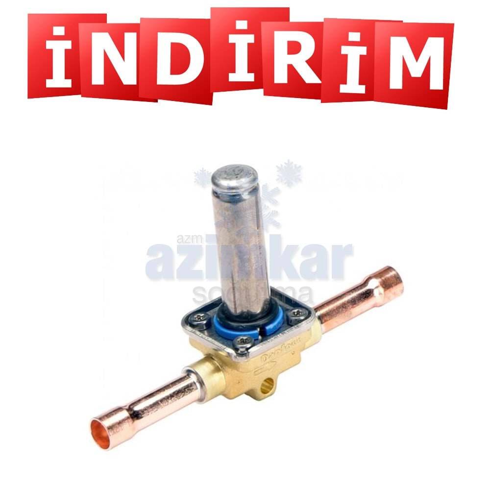 Danfoss 032F1204 EVR 3 Solenoid Vana 3/8 Kay.