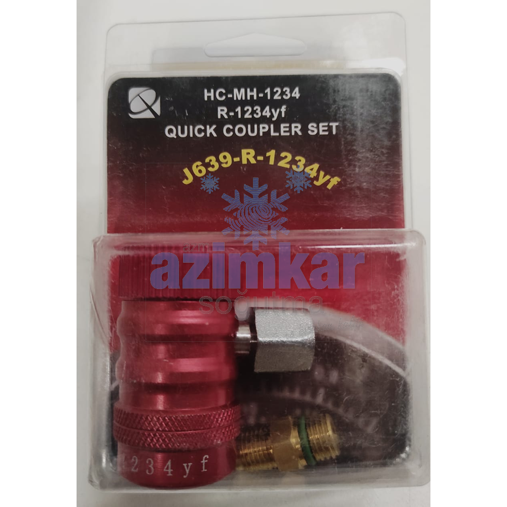 OTO GAZ ŞARJ APARATI 1234-YF KIRMIZI CH-HS-HM