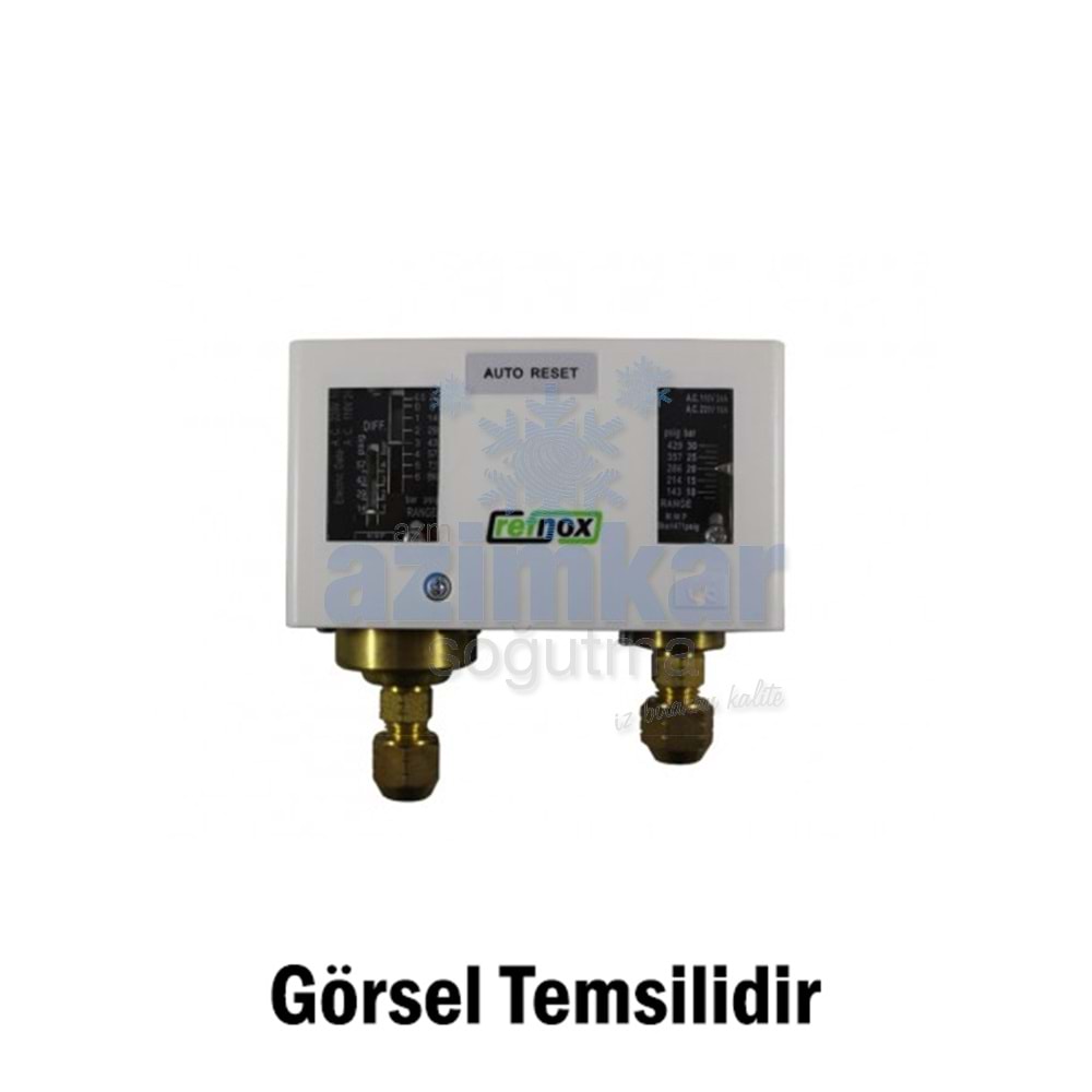 REFNOX RPC105 PROSESTAT Y.B. OTOMATİK RESETLİ