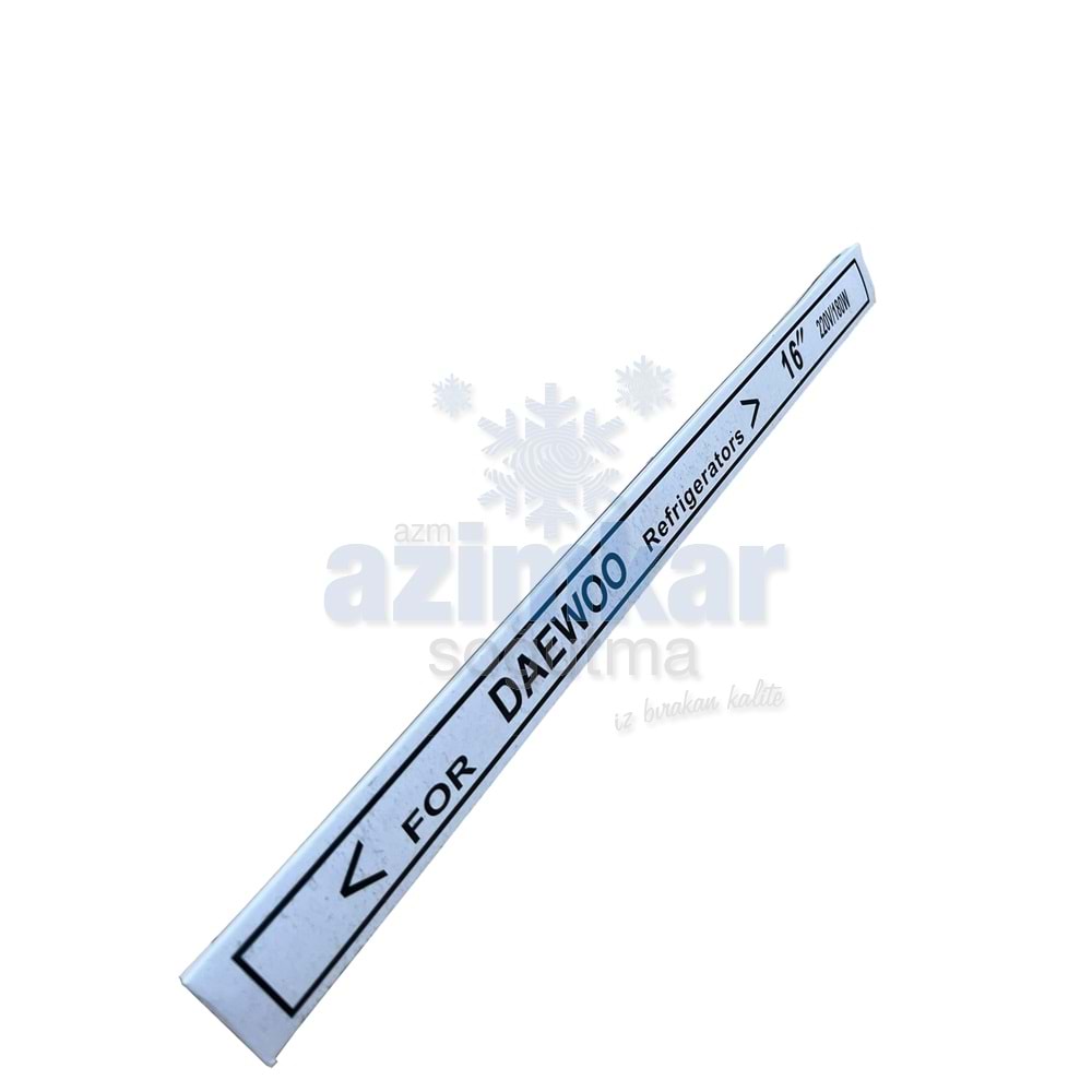 BUZDOLABI CAM TÜP REZİSTANS 16 INC 180W