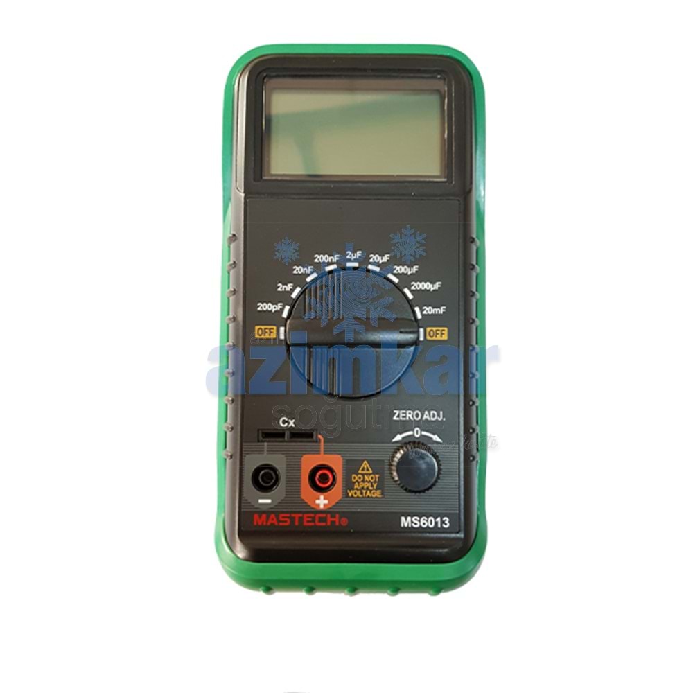 DİJİTAL KONDANSATÖR ÖLÇER KAPASİTEMETRE VC-6013