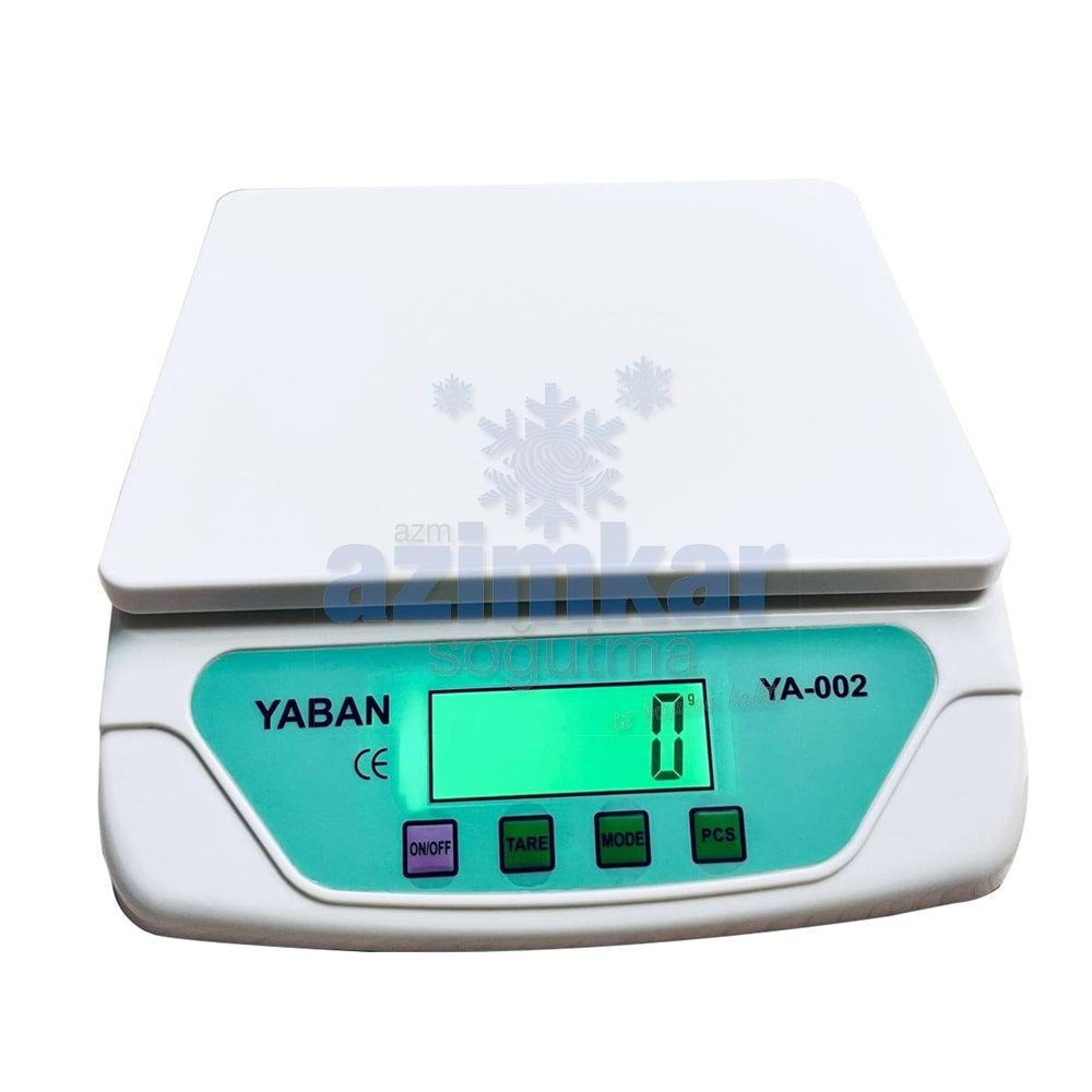 R600 SOĞUTUCU GAZ TERAZİSİ 25 KG YABAN