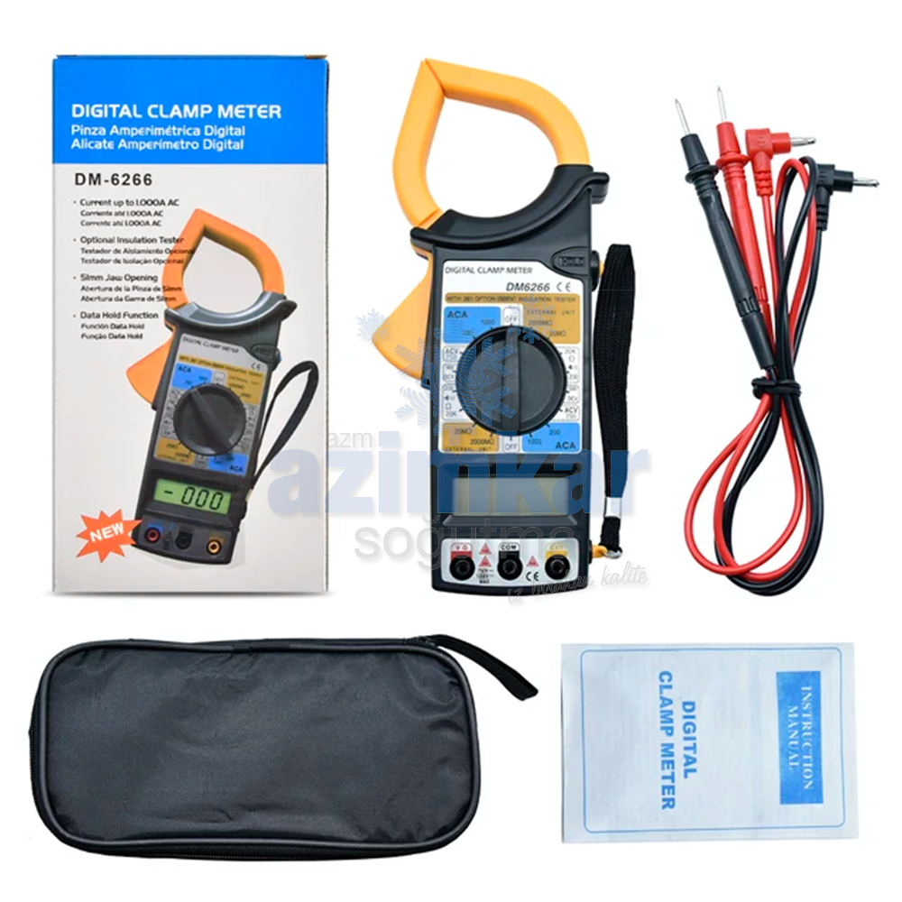 ÖLÇÜ ALETİ DİGİTAL DM-6266