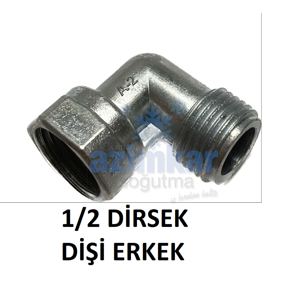 DOĞALGAZ DİRSEK 1/2 DİŞİ ERKEK