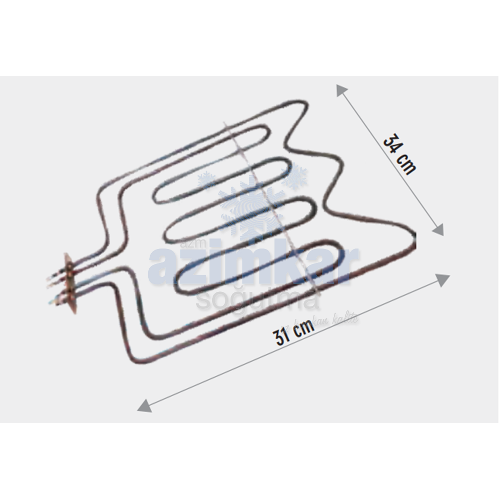 ARÇ.FIRIN ÜST KARE REZİSTANS 1160 ÜST-DOLU 2000+1500W 220V