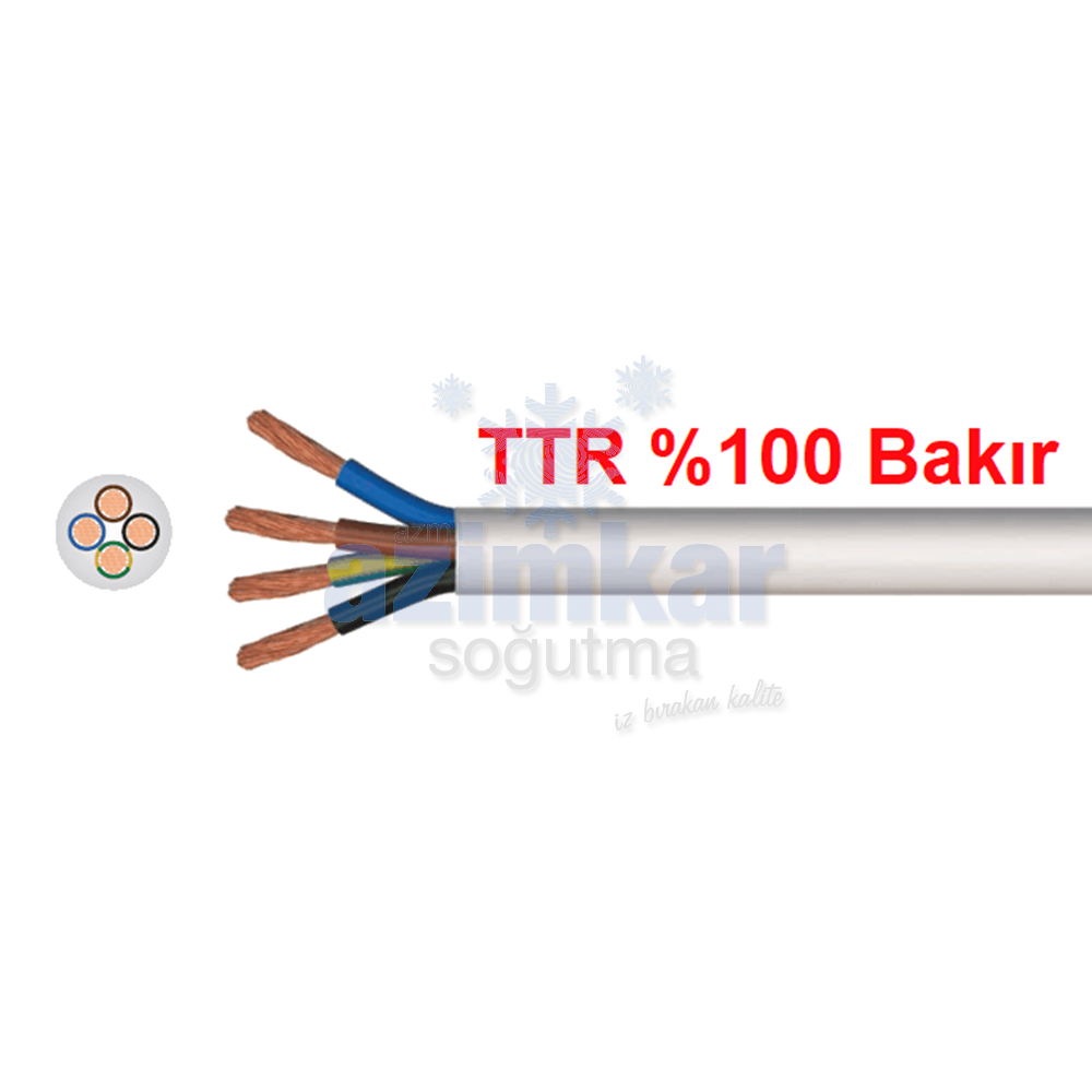 3 X 1,5 TTR HO5VV-F KABLO