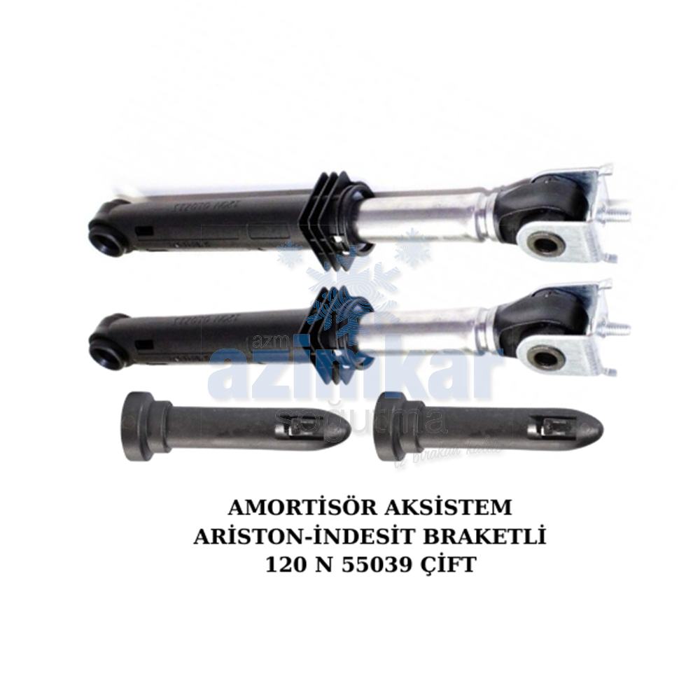AMORTİSÖR AKSİSTEM ARİSTON-İNDESİT BRAKETLİ 120 N 55039 ÇİFT