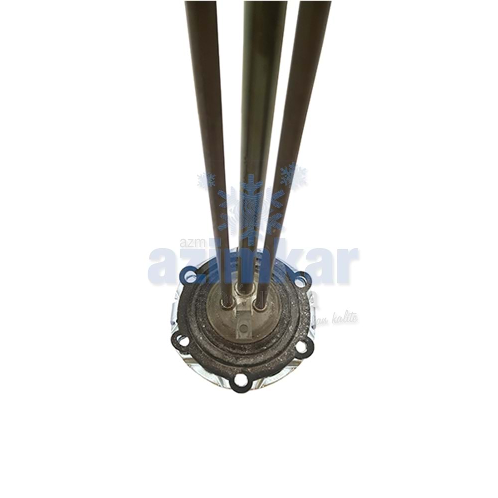 TİTAN MODELİ TERMOSİFON REZİSTANSI 6 DELİKLİ 2000W 220V FLANŞLI