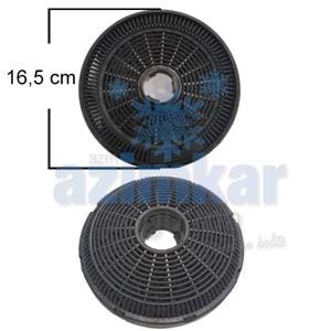 ASPRATÖR KARBON KÖMÜRLÜ FİLİTRE 9197060046 ARÇ YENİ NESİL 16,5 CM ÇİFT