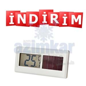 UNİCO DST-50 TERMOMETRE GÜNEŞ+PİL İLE ÇALIŞIR