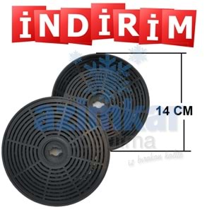 ASPRATÖR KARBON KÖMÜRLÜ FİLİTRE ZANTEK ÜNİVERSAL