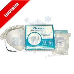 GNE50 APLİK DRENAJ POMPASI ÜÇGEN 20LT/SAAT 15 MT YÜKSEKLİK
