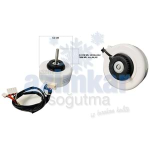 KLİMA İÇ FAN MOTORU 220V 25W YYS25-4