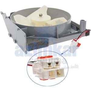 SAMSUNG FAN MOTOR DA97-15765A DC12V YS.