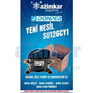 DONPER SU126CY1 1/4+ HP 185KCAL 216W R600A KOMPRESÖR