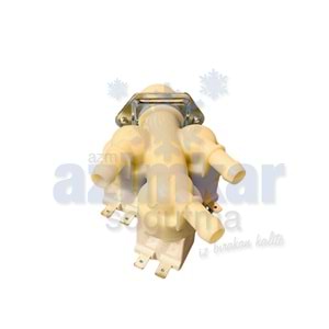 SAREX VENTİL ÜÇLÜ YAPRAK 180 DERECE VİDALI VNC11000