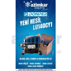DONPER LU140CY1 1/4++HP 210KCAL 245W R600A KOMPRESÖR