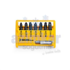 SGS 3870 BİTS UÇ VE HIZLI ADAPTÖR SETİ 15 PARÇA Sand-Pro Series