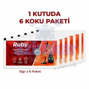 RUBY SÜPÜRGE KOKUSU 6 LI