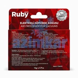 RUBY SÜPÜRGE KOKUSU 6 LI