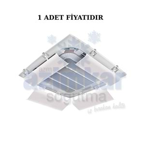 KLİMA RÜZGAR KIRICI HAVA YÖNLENDİRİCİ TAVAN TİPİ 58CM AYARLANABİLİR